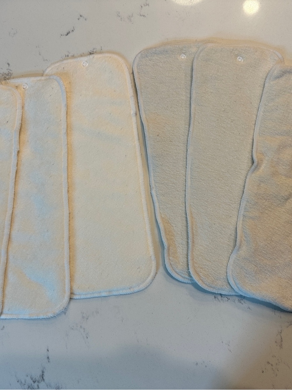 Hemp Heavy Wetters and Cotton Cloth Diaper Inserts - Picture 2 of 5